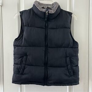 Gymboree Kids Black Puffer Vest Size M (7-8)